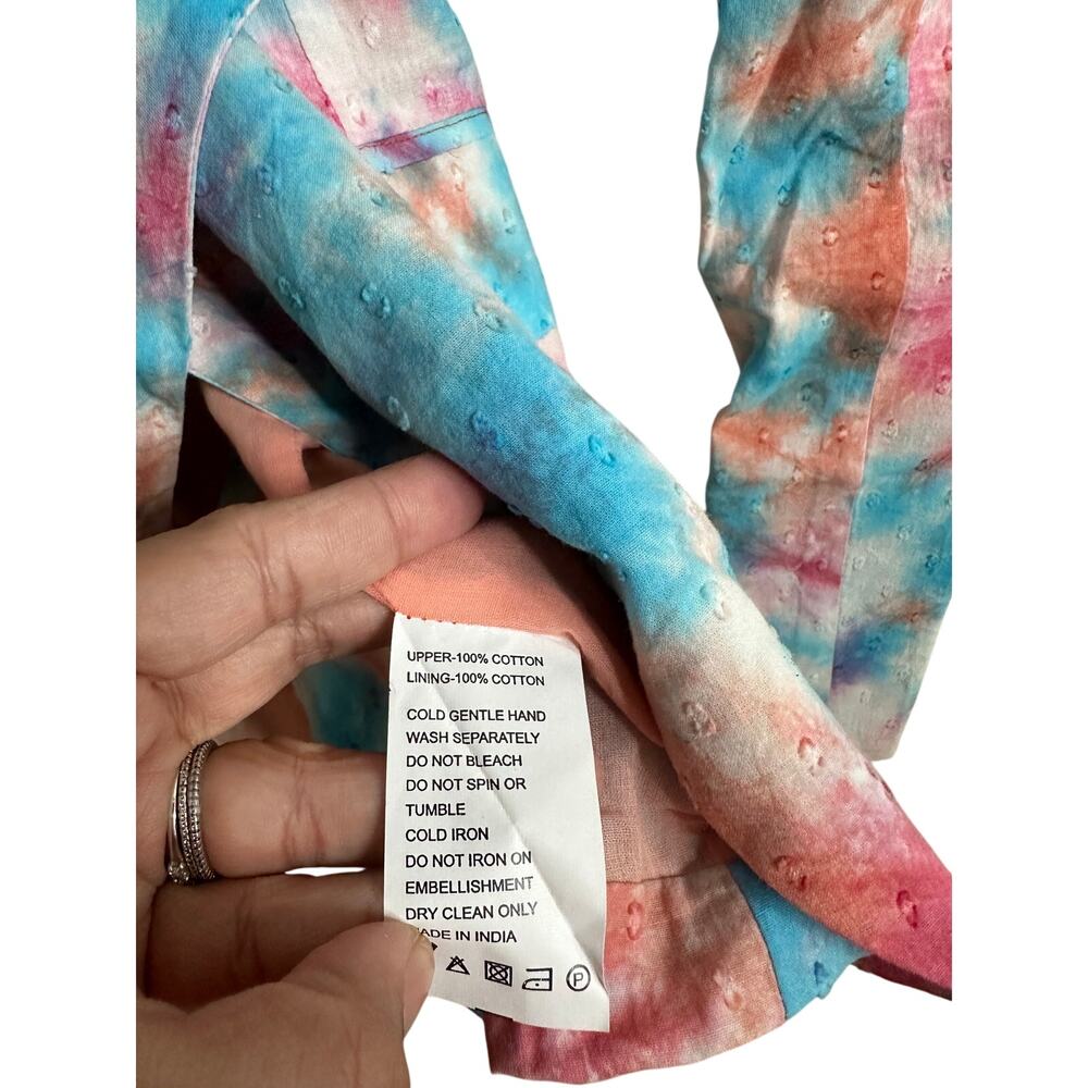 Alla Berman Kiki Blazer Amanda Short Set Tie Dye Womans XS/S NWT - Picture 10 of 12